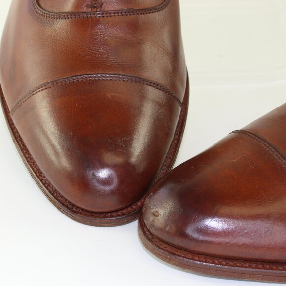 Trickers UK Brown Men Leather Dress Shoes (10.5 UK / 11.5 US) - Picture 11 of 11